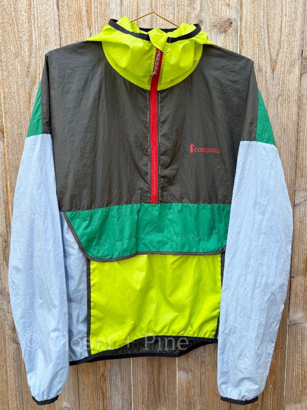 Cotopaxi Teca Lightweight Packable Half-Zip Windbreaker Size Medium Unisex - Picture 3 of 15